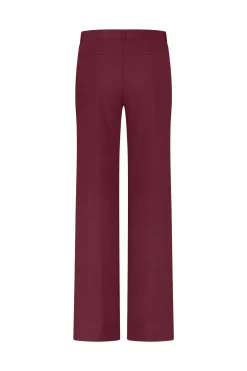 Lexie bonded trousers - merlot