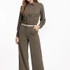 Lexie bonded trousers - new army