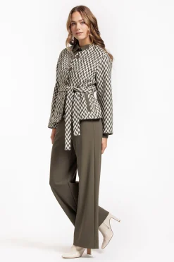 Lexie bonded trousers - new army