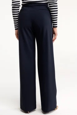 Lexie LONG bonded trousers - dark blue