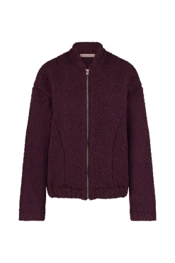 Lies bomber jacket - blackberry
