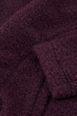 Lies bomber jacket - blackberry