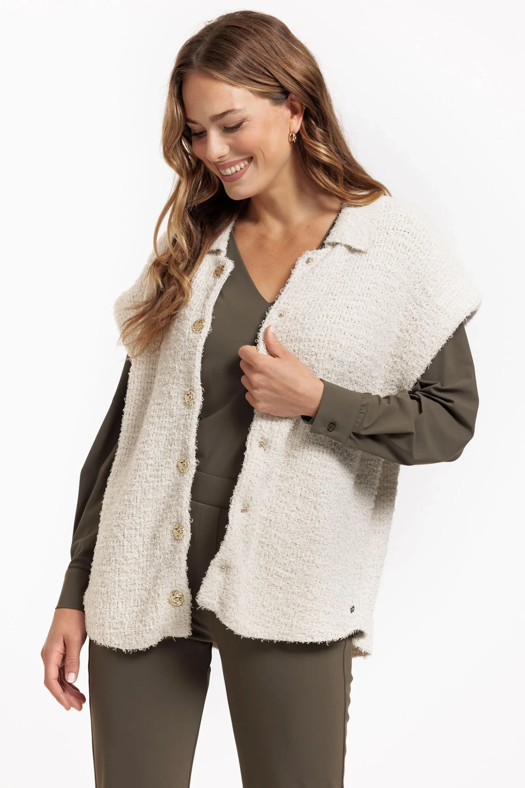 Lotte furry gilet - kit