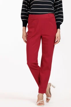 Luca trousers - dark red
