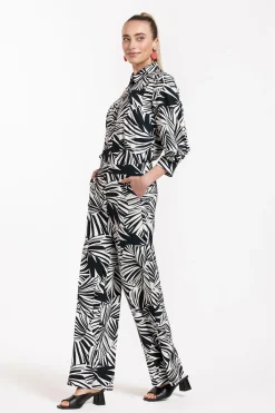 Luz palm trousers - kit/black