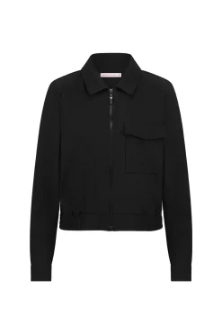 Mabel tape jacket - black