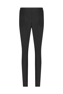 Margot leather trousers - black
