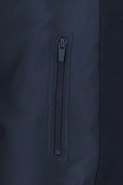 Margot leather trousers - dark blue