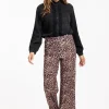 Marilon animal trousers - kit/chocolate
