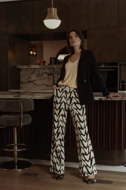 Marilon love trousers - black/kit