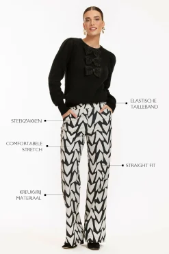 Marilon love trousers - black/kit