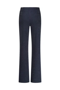 Marilon sparkle trousers - dark blue