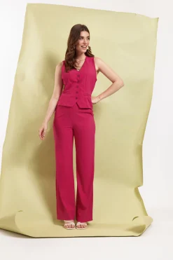Marilon trousers - cherise