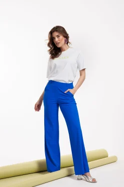 Marilon trousers - cobalt