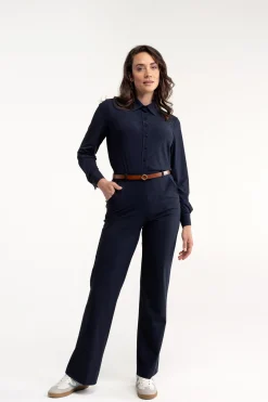 Marilon Trousers - dark blue