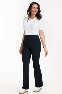 Maternity flair trousers - dark blue