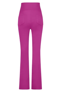 Maternity flair trousers - new fuchsia