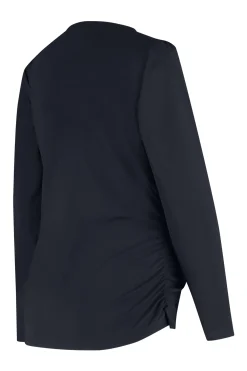 Maternity shirt - dark blue
