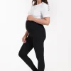 Maternity trousers - black