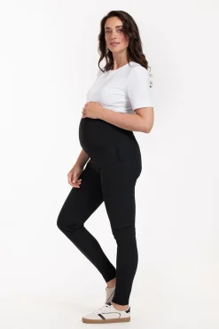 Maternity trousers - black