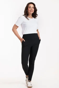 Maternity trousers - black
