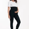Maternity trousers - dark blue