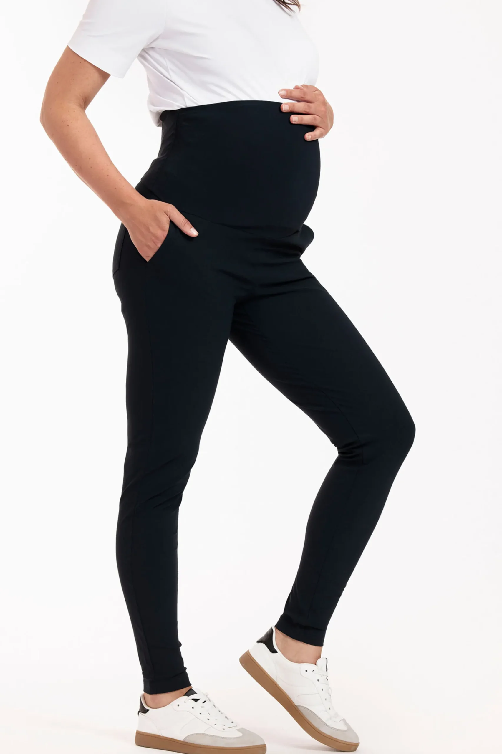 Maternity trousers - dark blue