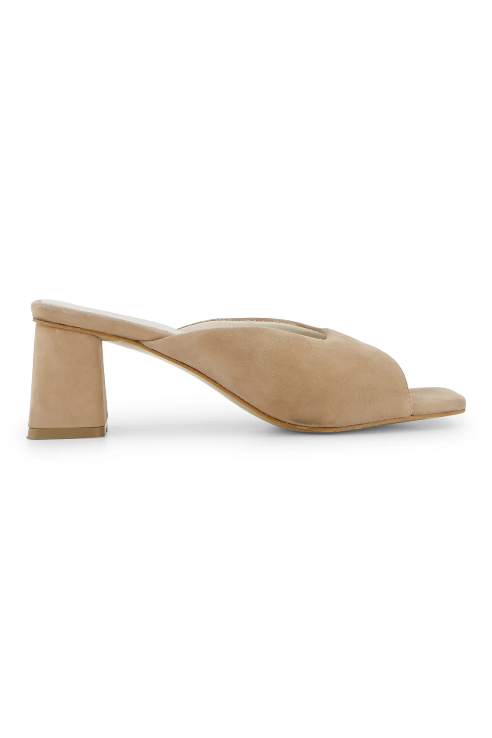 Maureen mid heel sandals - camel