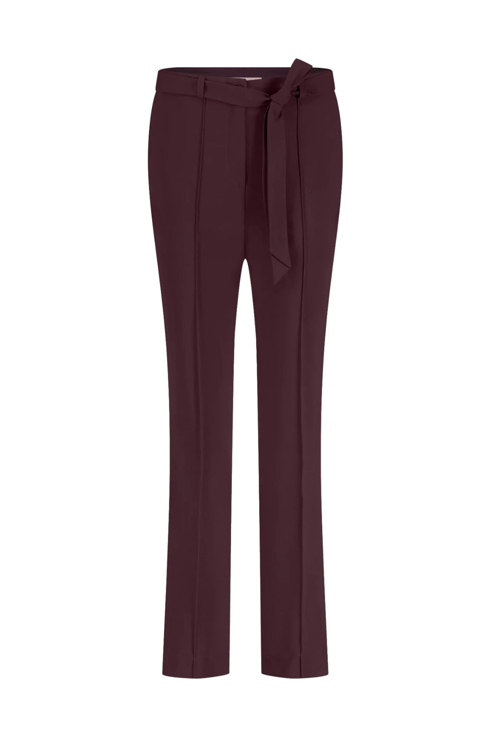 May bonded trousers - blackberry