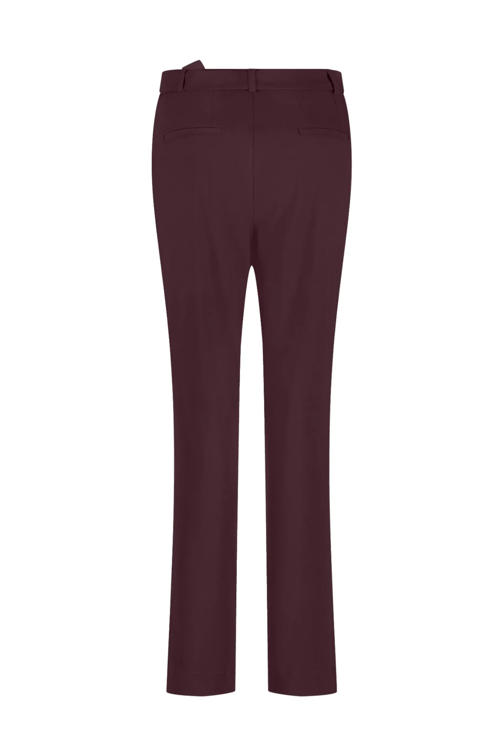 May bonded trousers - blackberry