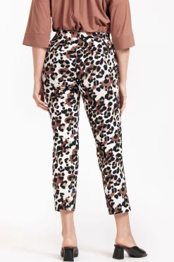 May leopard trousers - kit/chocolate