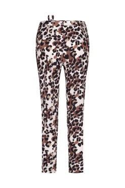 May leopard trousers - kit/chocolate