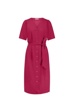 Megan dress - cherise