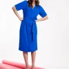 Megan dress - cobalt