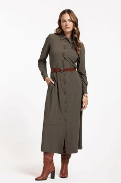 Melissa dress - new army