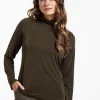 Miki glitter top - new army