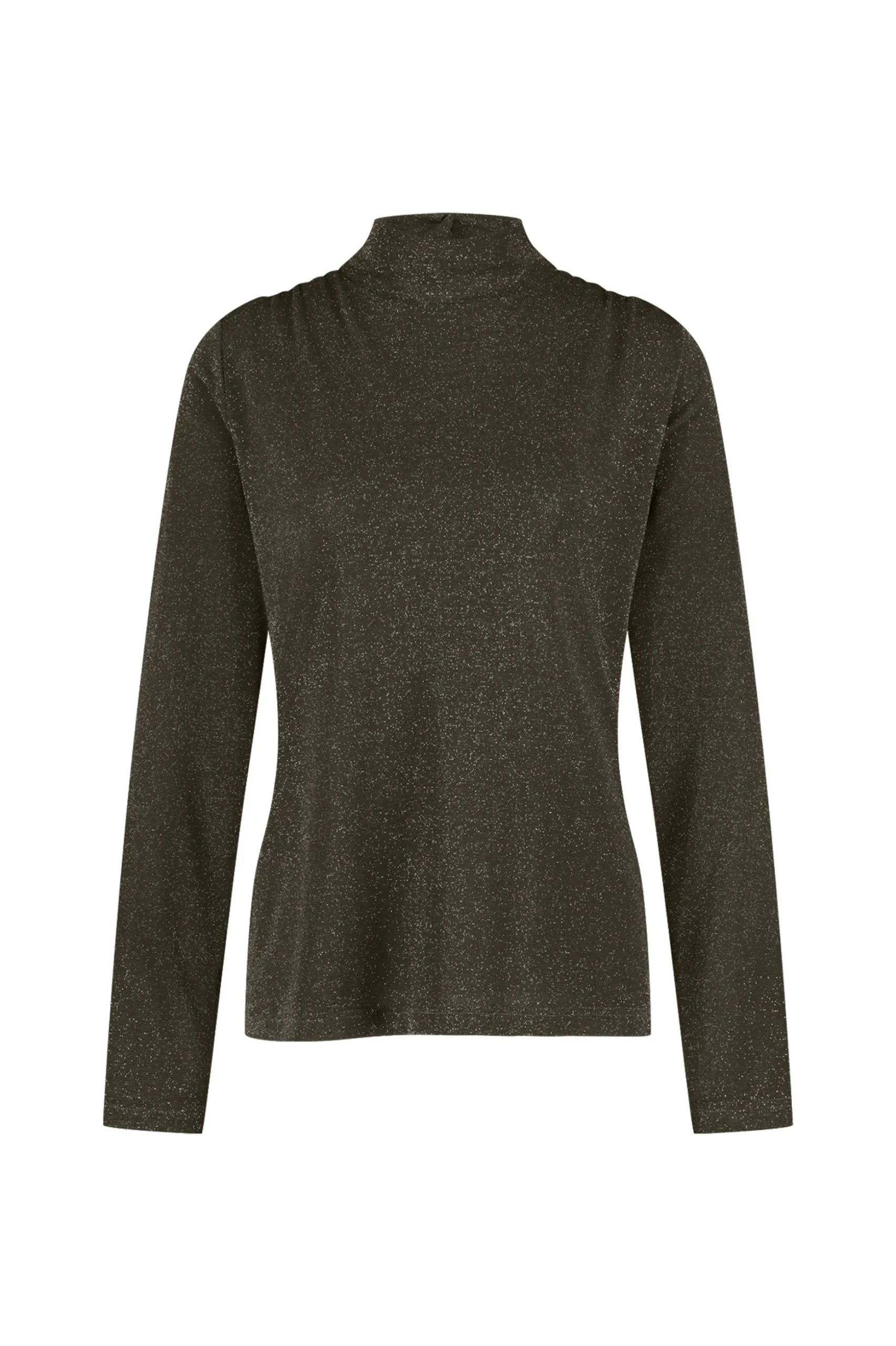 Miki glitter top - new army