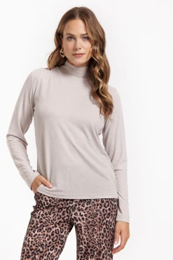 Miki glitter top - pale pink