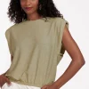 Minna glitter top - gold