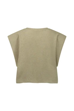 Minna glitter top - gold