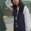 Minte bnd dnm tweed gilet - midnight blue
