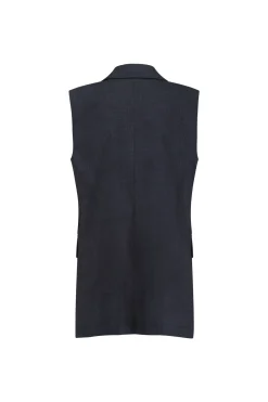 Minte bnd dnm tweed gilet - midnight blue
