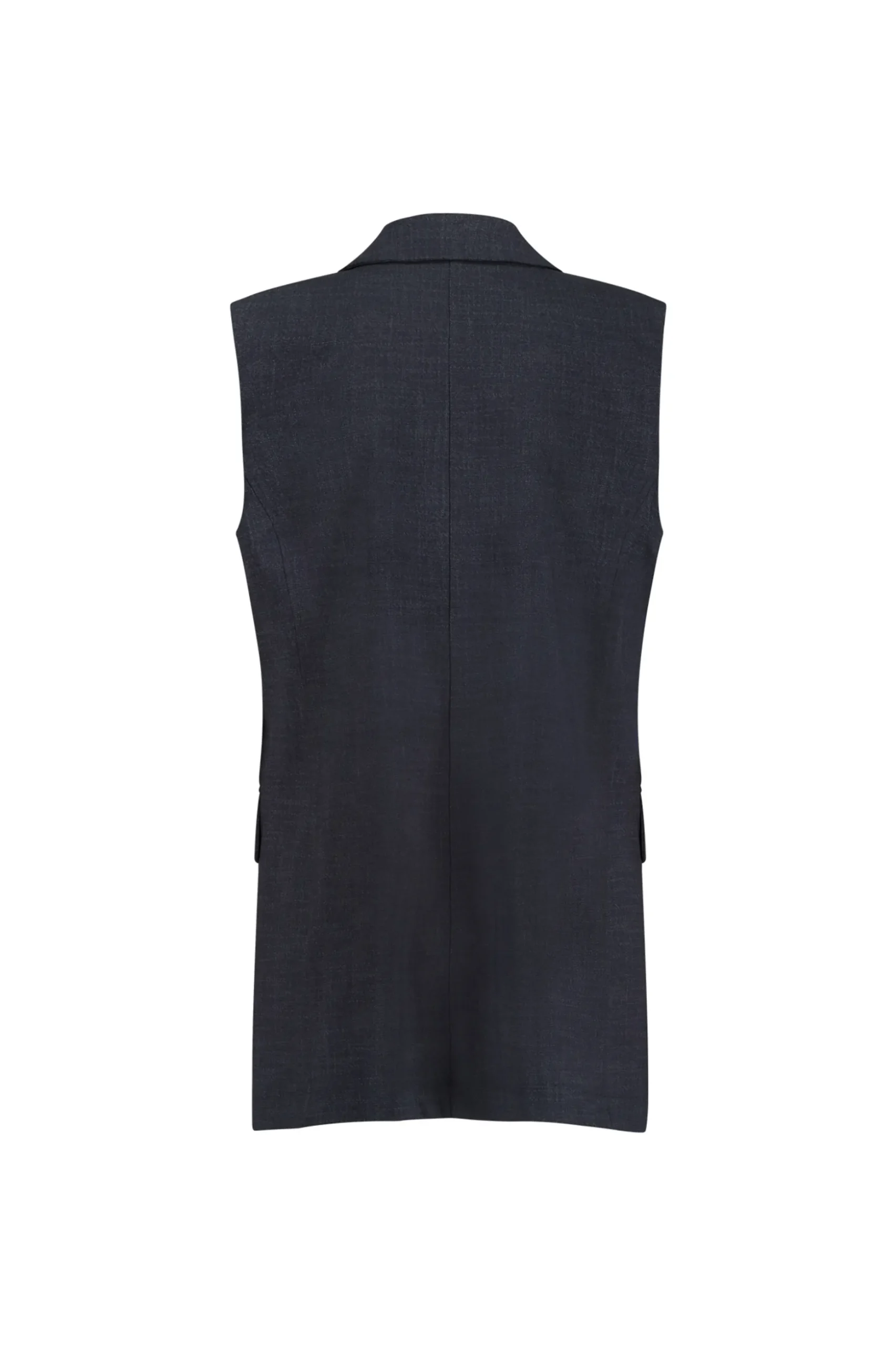 Minte bnd dnm tweed gilet - midnight blue