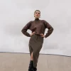 Nadia Cargo skirt - new army