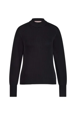 Nadia shiny pullover - dark blue