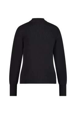 Nadia shiny pullover - dark blue