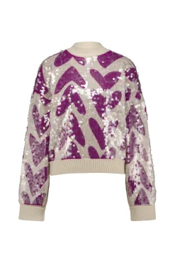 Noah Heart pullover - Kit/magenta