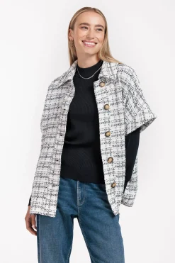 Norah tweed waistcoat - kit/dark blue