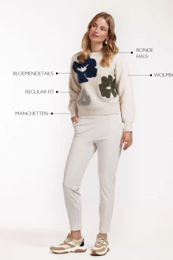 Nour flower pullover - kit