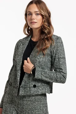 Ocea check blazer - black/kit
